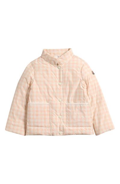 Moncler Moncler Kids' Mira Check Down Jacket