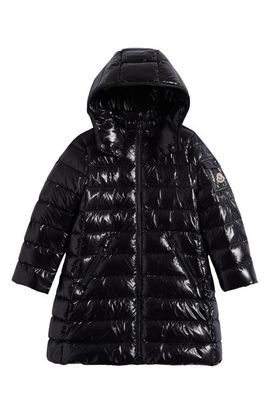 Moncler Moncler Kids' Moka Hooded Down Puffer Coat