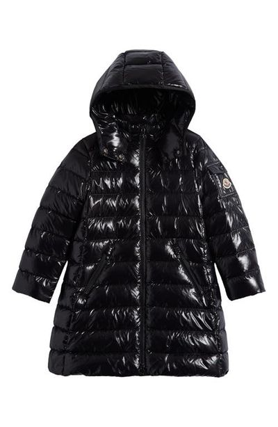 Moncler Moncler Kids' Moka Hooded Down Puffer Coat