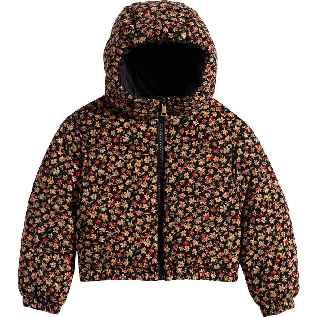 Moncler Moncler Kids' Nirea Floral Cotton Corduroy Jacket