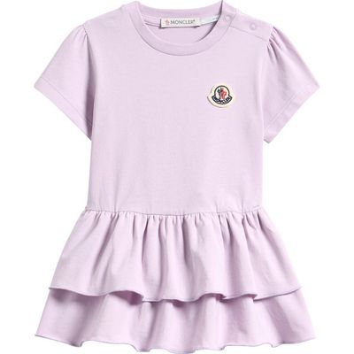 Moncler Moncler Kids' Ruffle T-Shirt Dress
