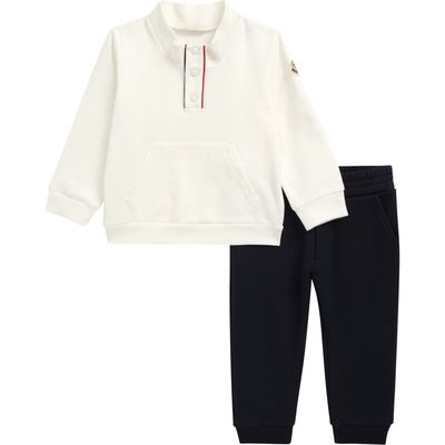 Moncler Moncler Kids' Stretch Cotton Pullover & Joggers Set