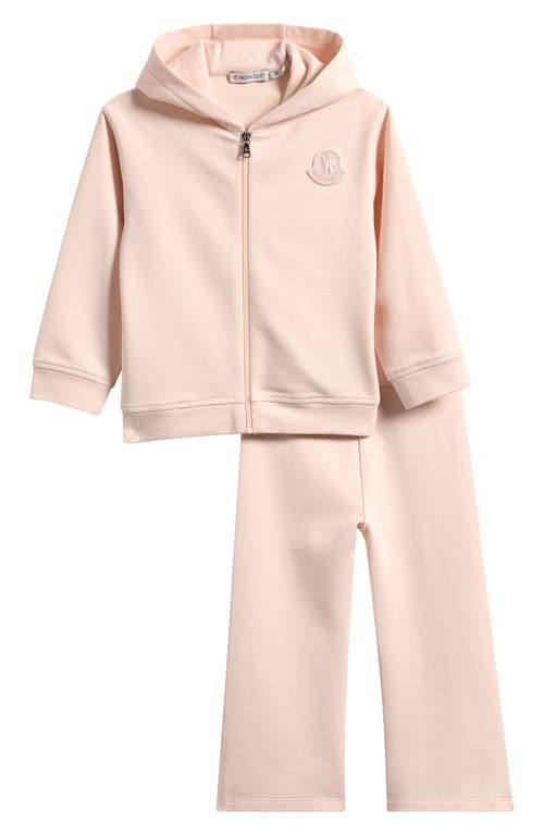 Moncler Moncler Kids' Stretch Cotton Zip Hoodie & Sweatpants Set