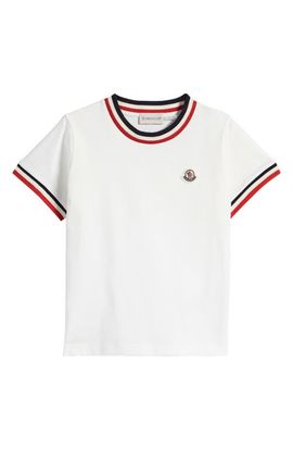 Moncler Moncler Kids' Tricolor Logo T-Shirt