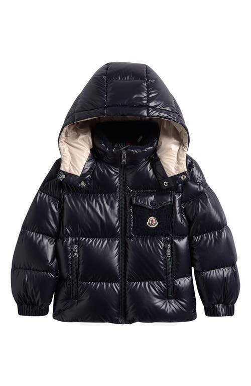 Moncler Moncler Kids' Yule Hooded Down Puffer Jacket