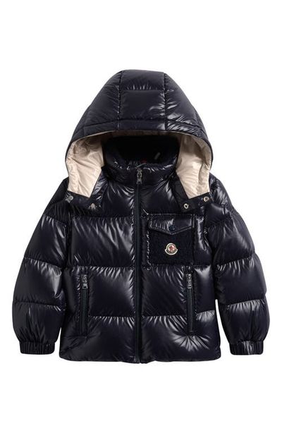 Moncler Moncler Kids' Yule Hooded Down Puffer Jacket