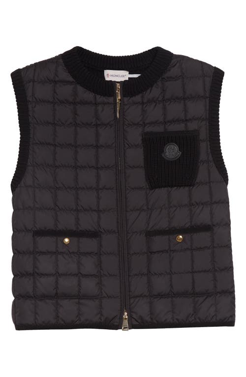 Moncler Moncler Knit & Quilted Down Vest