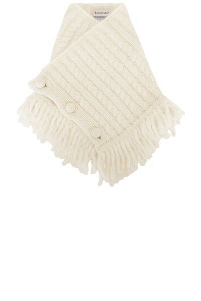 Moncler Moncler Knit Fringe Scarf
