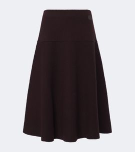 Moncler Moncler Knitted wool-blend midi skirt