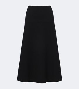 Moncler Moncler Knitted wool-blend skirt