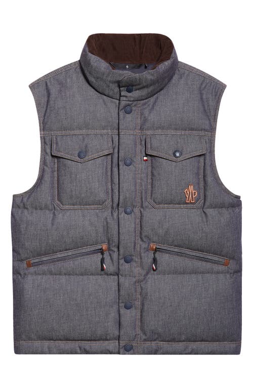 Moncler Moncler Krachan Denim Puffer Vest