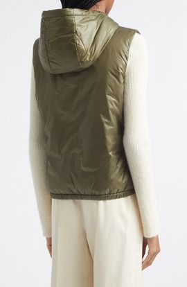Moncler Moncler Lansette Hooded Down Vest