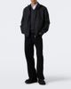 Moncler Moncler Leather-trimmed bomber jacket - 3