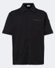 Moncler Moncler Leather-trimmed cotton shirt - 1