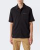 Moncler Moncler Leather-trimmed cotton shirt - 3