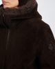 Moncler Moncler Leuctre shearling-trimmed down jacket - 3