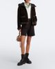 Moncler Moncler Leuctre shearling-trimmed down jacket - 6