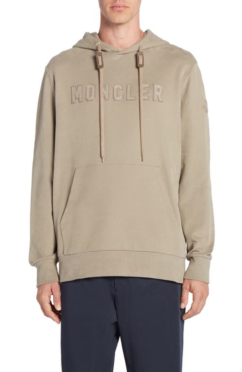 Moncler Moncler Logo Appliqué Cotton Hoodie