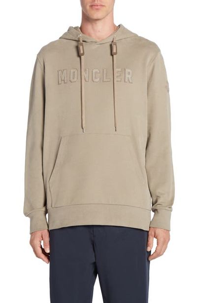 Moncler Moncler Logo Appliqué Cotton Hoodie