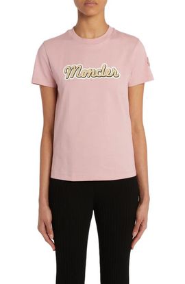 Moncler Moncler Logo Appliqué T-Shirt