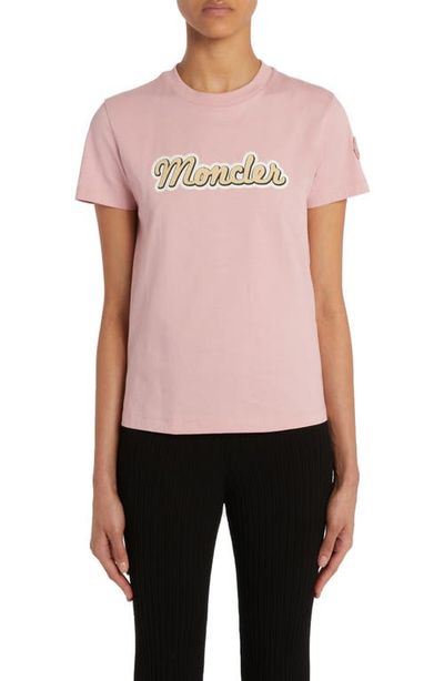 Moncler Moncler Logo Appliqué T-Shirt