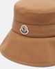 Moncler Moncler Logo cotton canvas bucket hat - 3