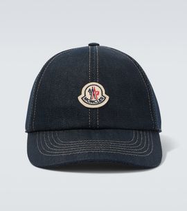 Moncler Moncler Logo denim baseball cap