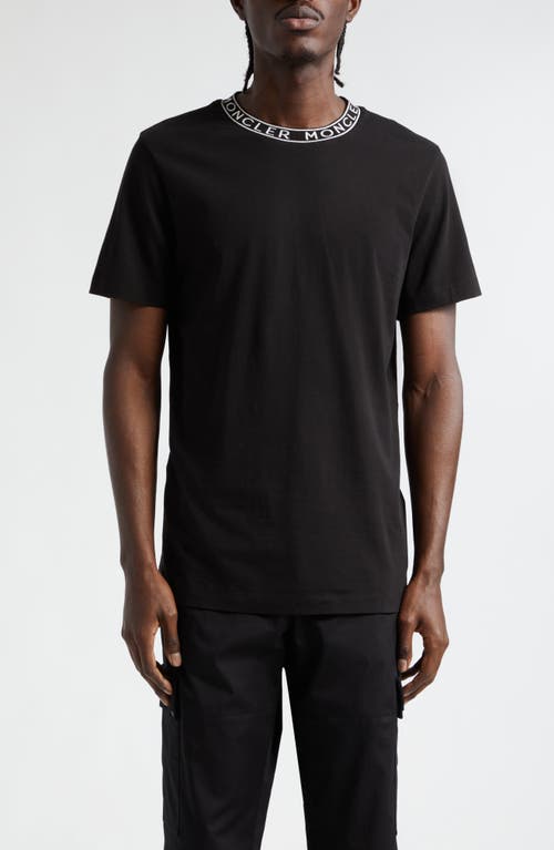 Moncler Moncler Logo Jacquard Crewneck T-Shirt