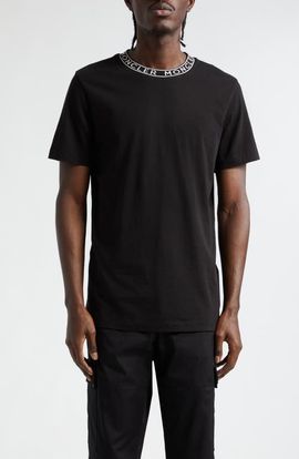 Moncler Moncler Logo Jacquard Crewneck T-Shirt