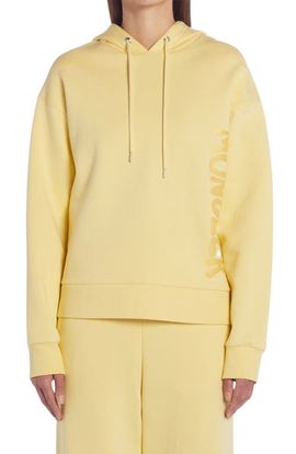 Moncler Moncler Logo Side Cotton Blend Hoodie