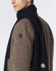 Moncler Moncler Logo virgin wool scarf - 3