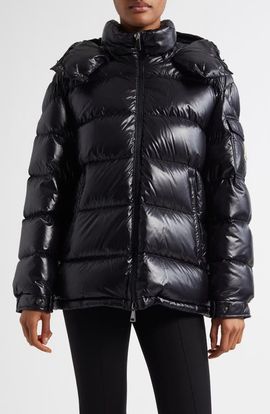 Moncler Moncler Maire Hooded Short Down Puffer Jacket