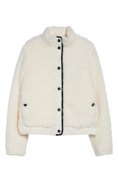 Moncler Moncler Mixed Media Fleece Zip Cardigan