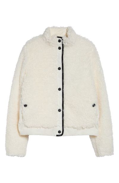 Moncler Moncler Mixed Media Fleece Zip Cardigan