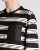 Moncler Moncler Mixed Media Stripe Long Sleeve Knit Top - 3
