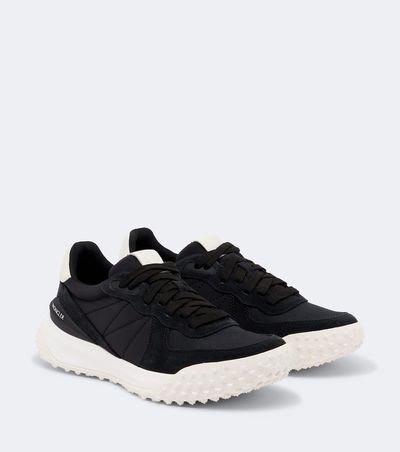 Moncler Moncler Moncler CityTrek suede-trimmed sneakers