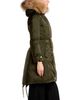 Moncler Moncler Moustique Hooded Shearling Trim Long Down Parka - 3