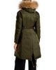 Moncler Moncler Moustique Hooded Shearling Trim Long Down Parka - 4