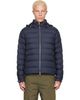 Moncler Moncler Navy Arneb Hooded Short Down Jacket - 1