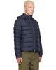 Moncler Moncler Navy Arneb Hooded Short Down Jacket - 2