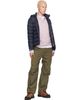 Moncler Moncler Navy Arneb Hooded Short Down Jacket - 5