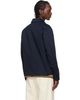 Moncler Moncler Navy Cotton Blend Gabardine Shirt Jacket - 3
