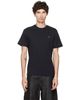 Moncler Moncler Navy Double Leather Logo T-shirt - 1