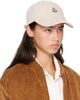 Moncler Moncler Off-White Corduroy Baseball Cap - 2
