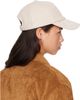Moncler Moncler Off-White Corduroy Baseball Cap - 3