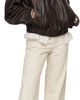 Moncler Moncler Off-White Cropped Jeans - 4