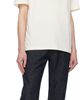 Moncler Moncler Off-White Embroidered Varsity Logo Cotton T-shirt - 5