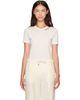 Moncler Moncler Off-White S/S Jersey T-shirt - 1