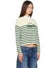 Moncler Moncler Off-White Striped Wool Sweater - 2