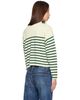 Moncler Moncler Off-White Striped Wool Sweater - 3